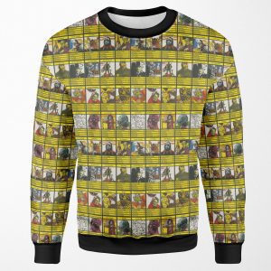 Horror Top Trumps All-over-print Unisex Sweatshirt