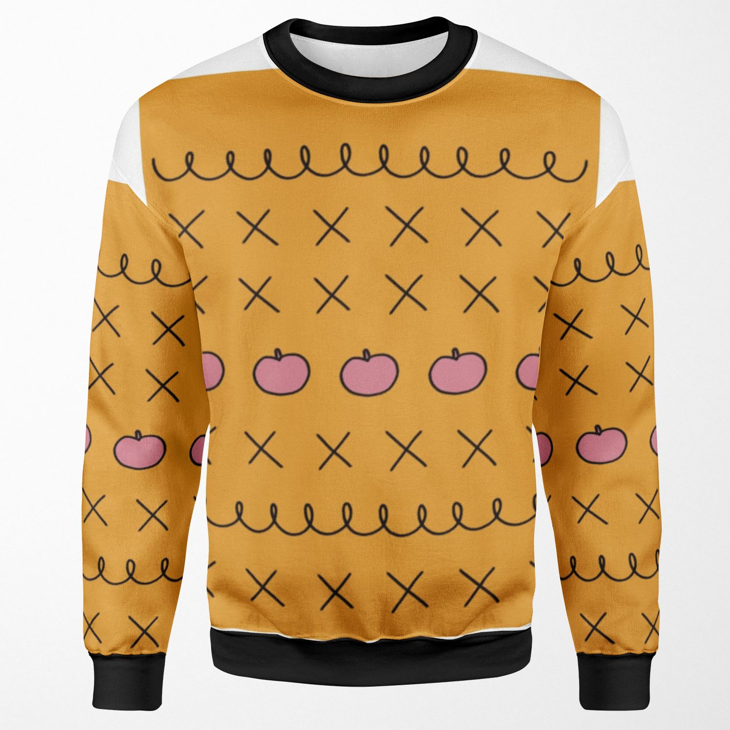 Horsin Around Apple Shirt All-over-print Unisex Sweatshirt
