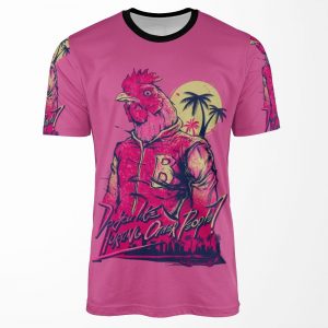 Hotline Miami Richard All-over-print T-shirt