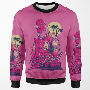 Hotline Miami Richard All-over-print Unisex Sweatshirt