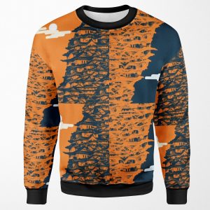 Houses All-over-print Unisex Sweatshirt