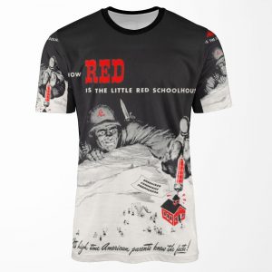 How Red Is The Little Red School House All-over-print T-shirt
