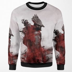 Hq Bloodborne Vector All-over-print Unisex Sweatshirt