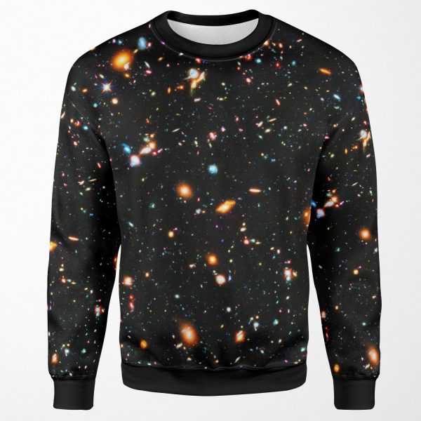 Hubble Extreme Deep Field All-over-print Unisex Sweatshirt