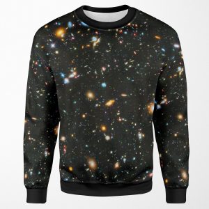 Hubble Extreme Deep Field Uv All-over-print Unisex Sweatshirt