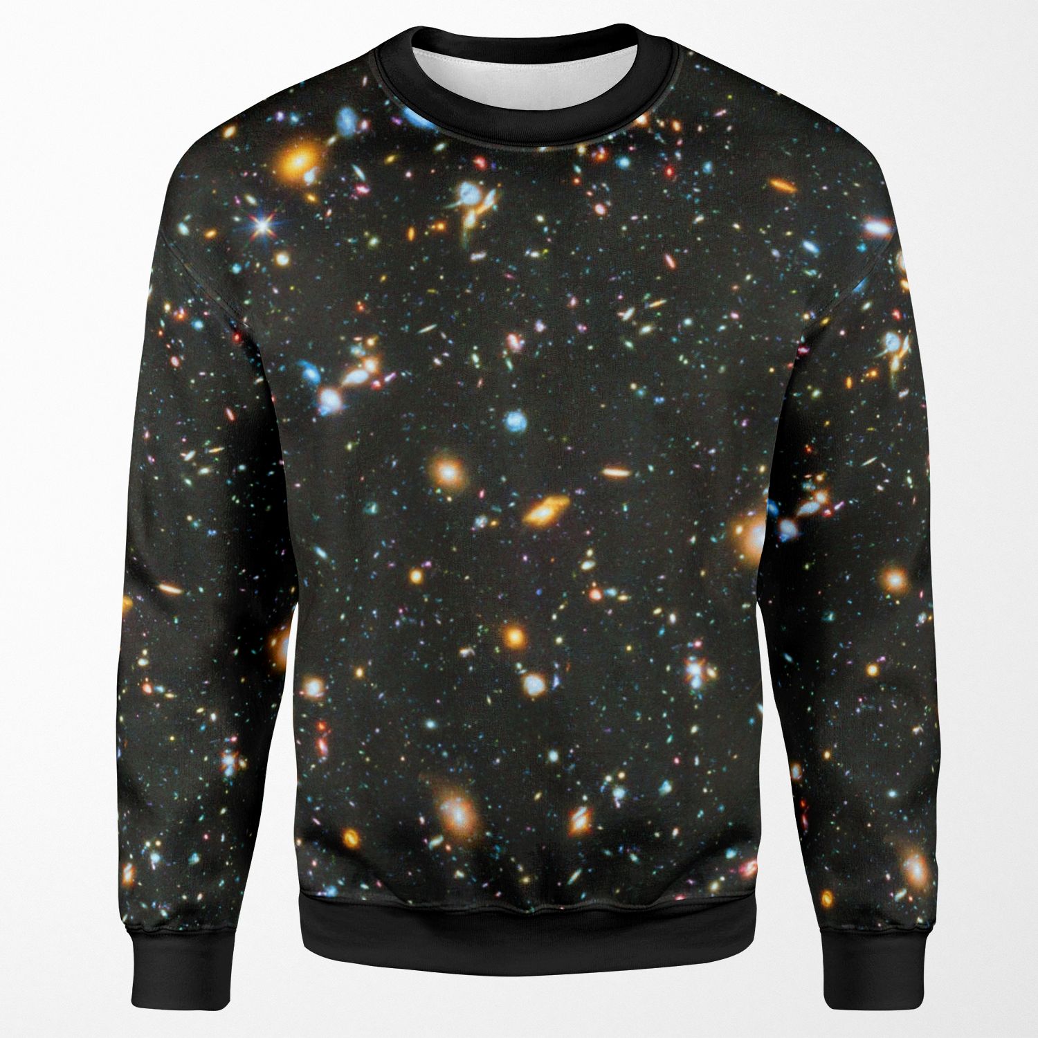 Hubble Extreme Deep Field Uv All-over-print Unisex Sweatshirt