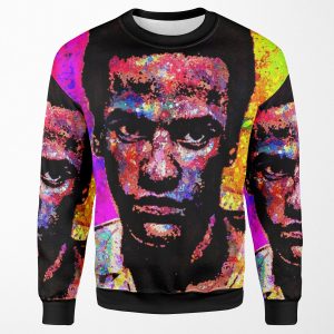Huey P Newton All-over-print Unisex Sweatshirt