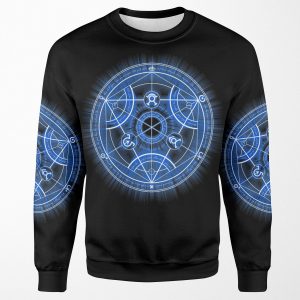 Human Transmutation Circle All-over-print Unisex Sweatshirt