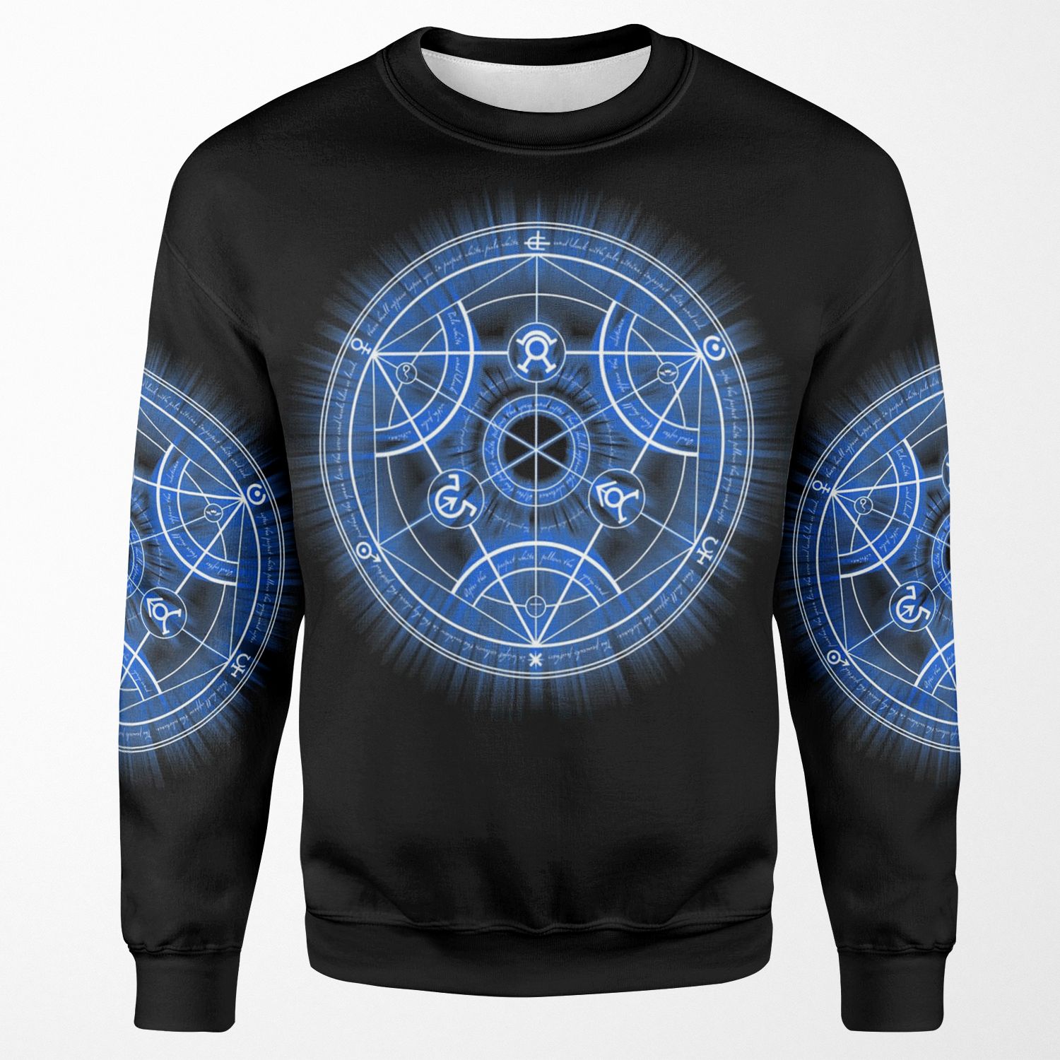 Human Transmutation Circle All-over-print Unisex Sweatshirt