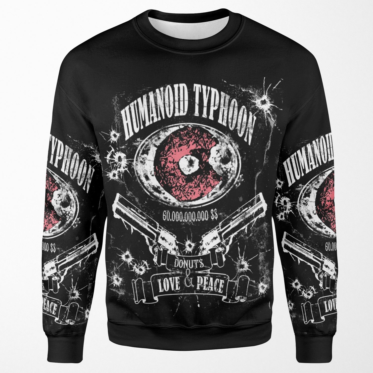 Humanoid Typhoon All-over-print Unisex Sweatshirt