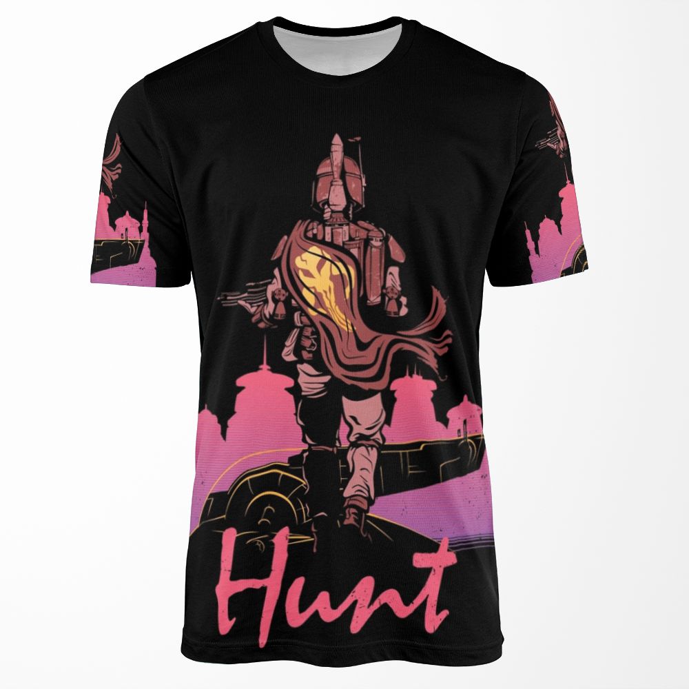 Hunt All-over-print T-shirt