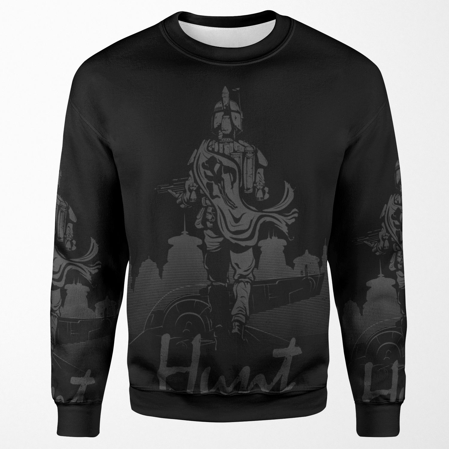 Hunt Blackout Edition All-over-print Unisex Sweatshirt