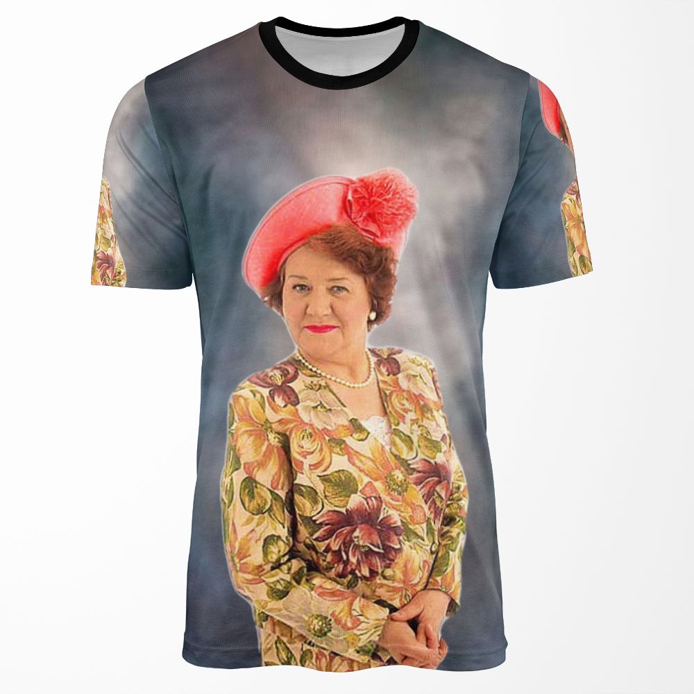 Hyacinth Bucket All-over-print T-shirt