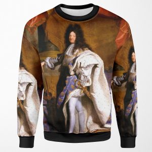 Hyacinthe Rigaud Louis 14 Louis Xiv King Sun All-over-print Unisex Sweatshirt