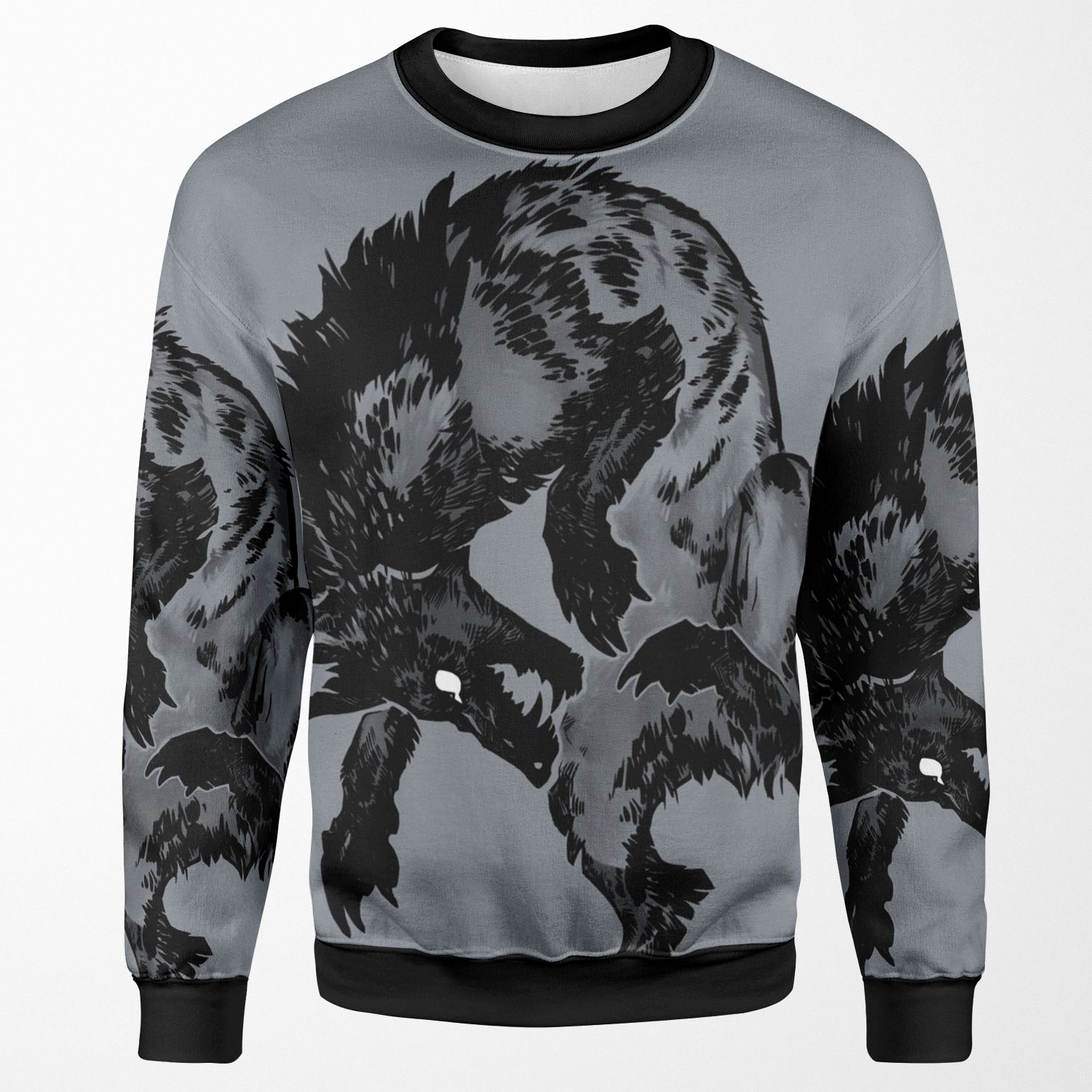 Hyena All-over-print Unisex Sweatshirt