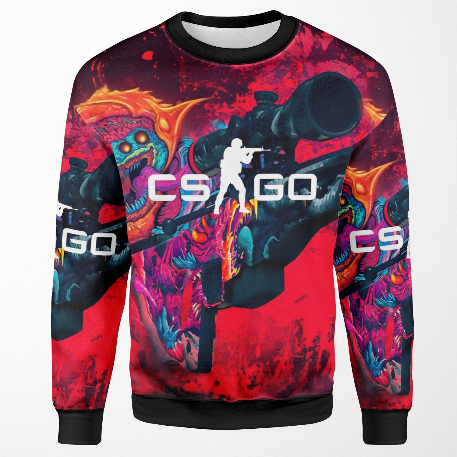 Hyper Beast Csgo All-over-print Unisex Sweatshirt