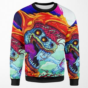 Hyper Beast All-over-print Unisex Sweatshirt