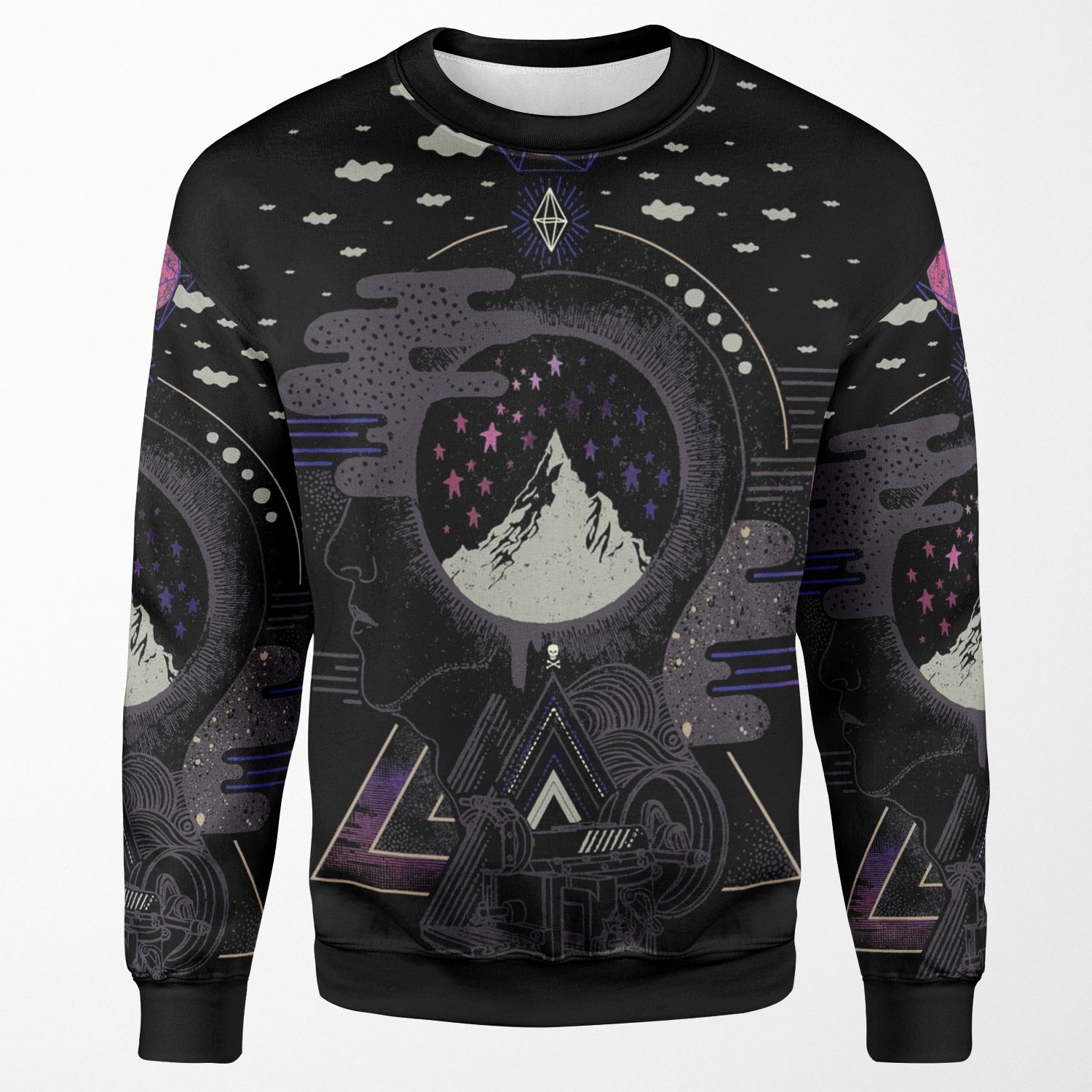 Hyper Dreamer All-over-print Unisex Sweatshirt
