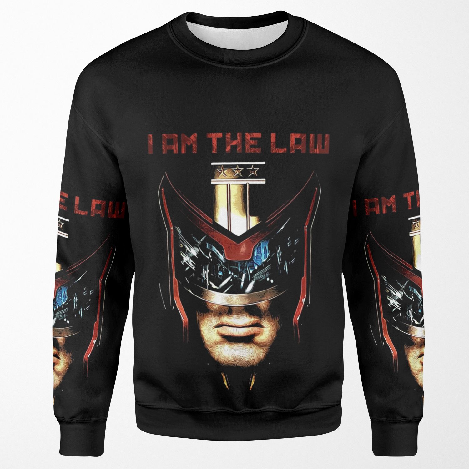 I Am The Law All-over-print Unisex Sweatshirt