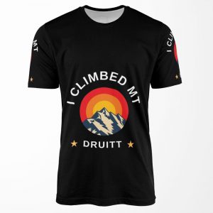 I Climbed Mt Druitt All-over-print T-shirt