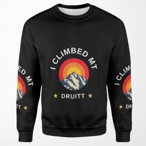 I Climbed Mt Druitt All-over-print Unisex Sweatshirt