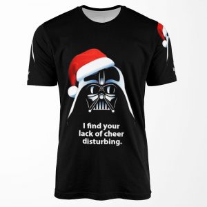 I Find Lack Of Cheer Disturbing Christmas All-over-print T-shirt