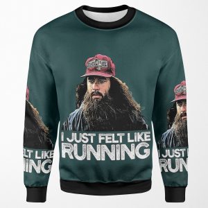I Just Felt Like Running All-over-print Unisex Sweatshirt
