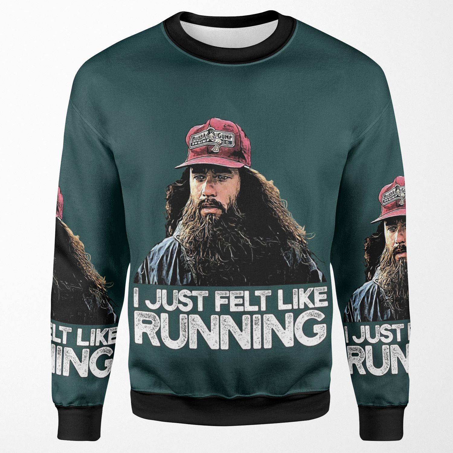 I Just Felt Like Running All-over-print Unisex Sweatshirt