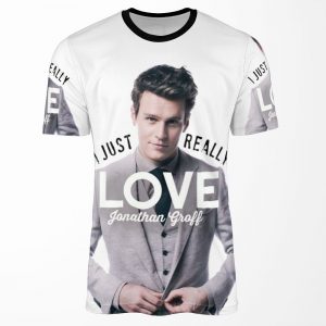 I Just Really Love Jonathan Groff All-over-print T-shirt