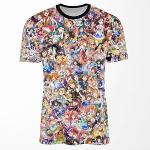 I Love Idols All-over-print T-shirt
