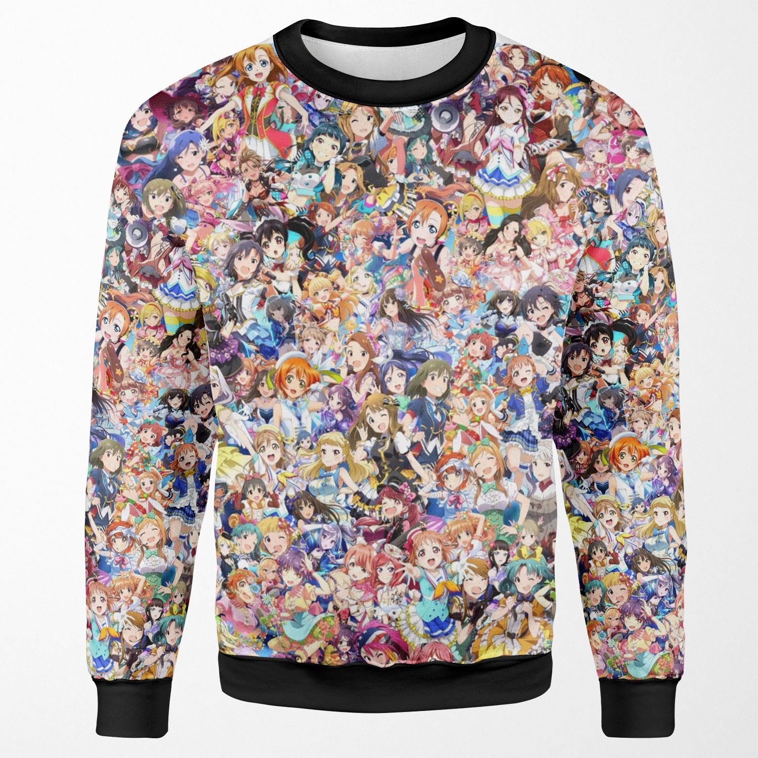 I Love Idols All-over-print Unisex Sweatshirt