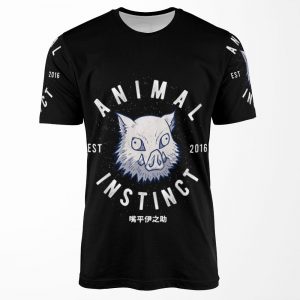 I M A Beast All-over-print T-shirt