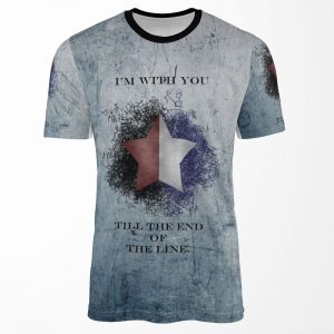 I M With You Till The End Of The Line Ver2 All-over-print T-shirt