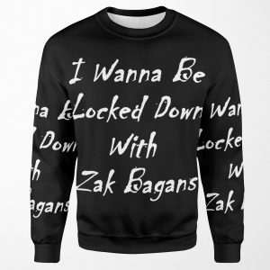 I Wanna Be Locked Down With Zak Bagans All-over-print Unisex Sweatshirt