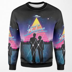 I Want To Believe All-over-print Unisex Sweatshirt