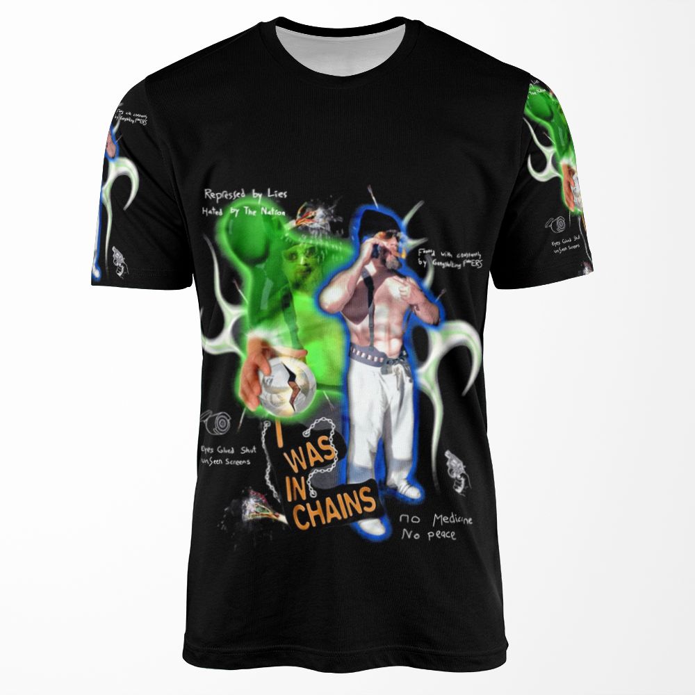 I Was In Chains All-over-print T-shirt