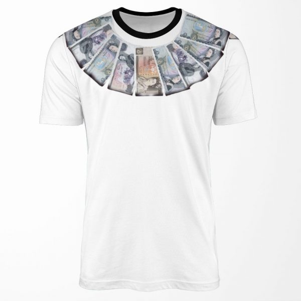 Ian Brown Stone Roses Style Money All-over-print T-shirt