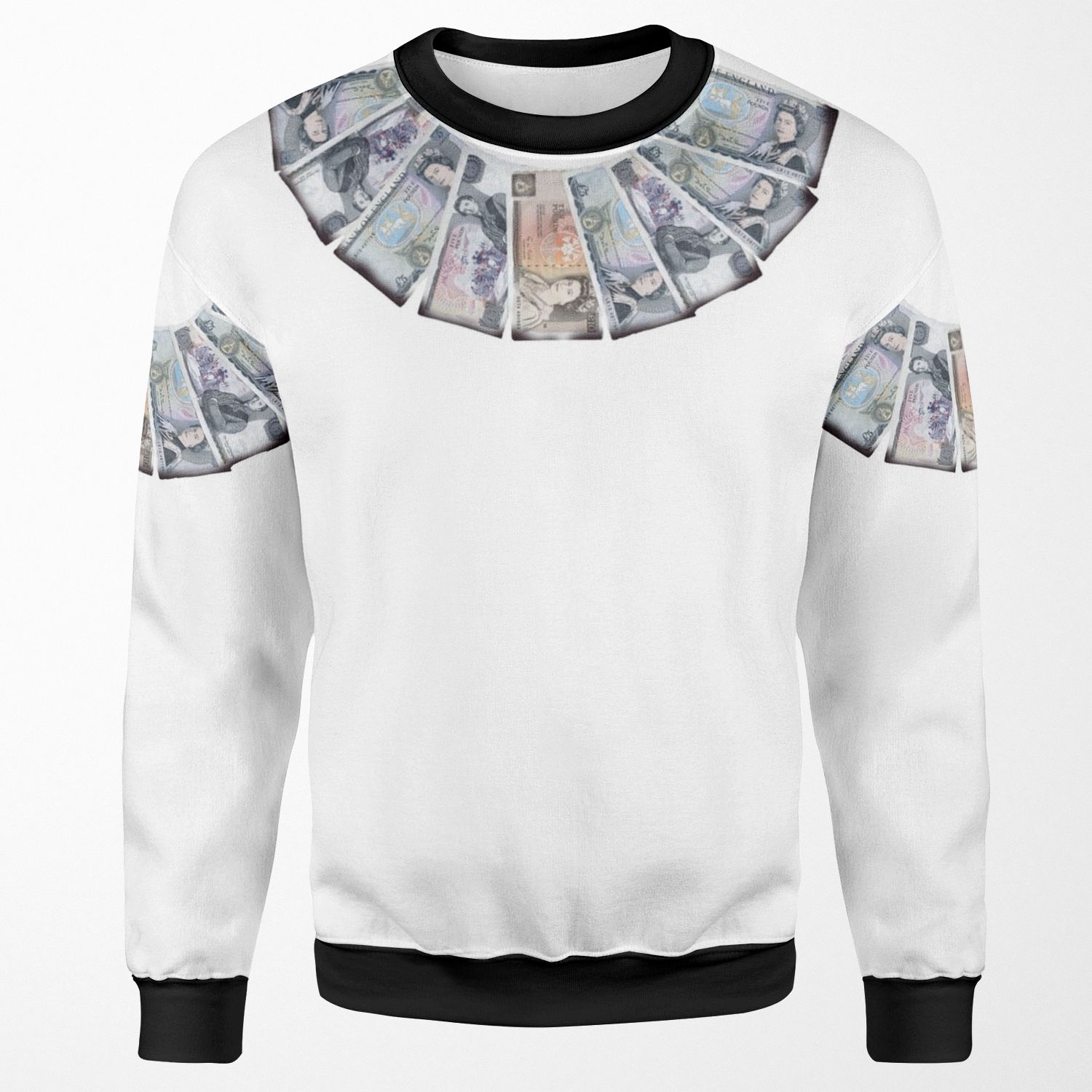 Ian Brown Stone Roses Style Money All-over-print Unisex Sweatshirt