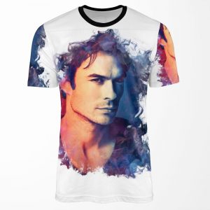 Ian Somerhalder All-over-print T-shirt