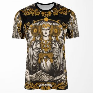 Iberian Hecate All-over-print T-shirt