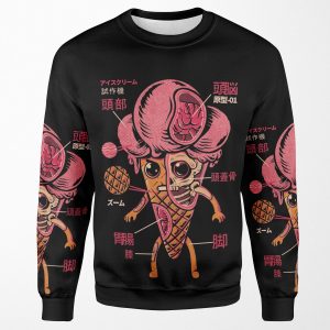 Ice Cream Kaiju All-over-print Unisex Sweatshirt