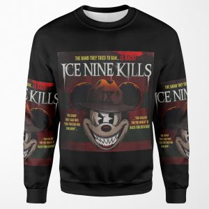 Ice Nine Scream Kills Ix Tour 2019 Is Back Rtv All-over-print Unisex Sweatshirt