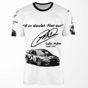 If In Doubt Flat Out With Subaru All-over-print T-shirt