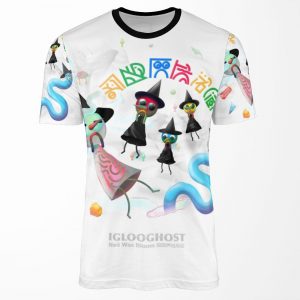 Iglooghost Neo Wax Bloom All-over-print T-shirt