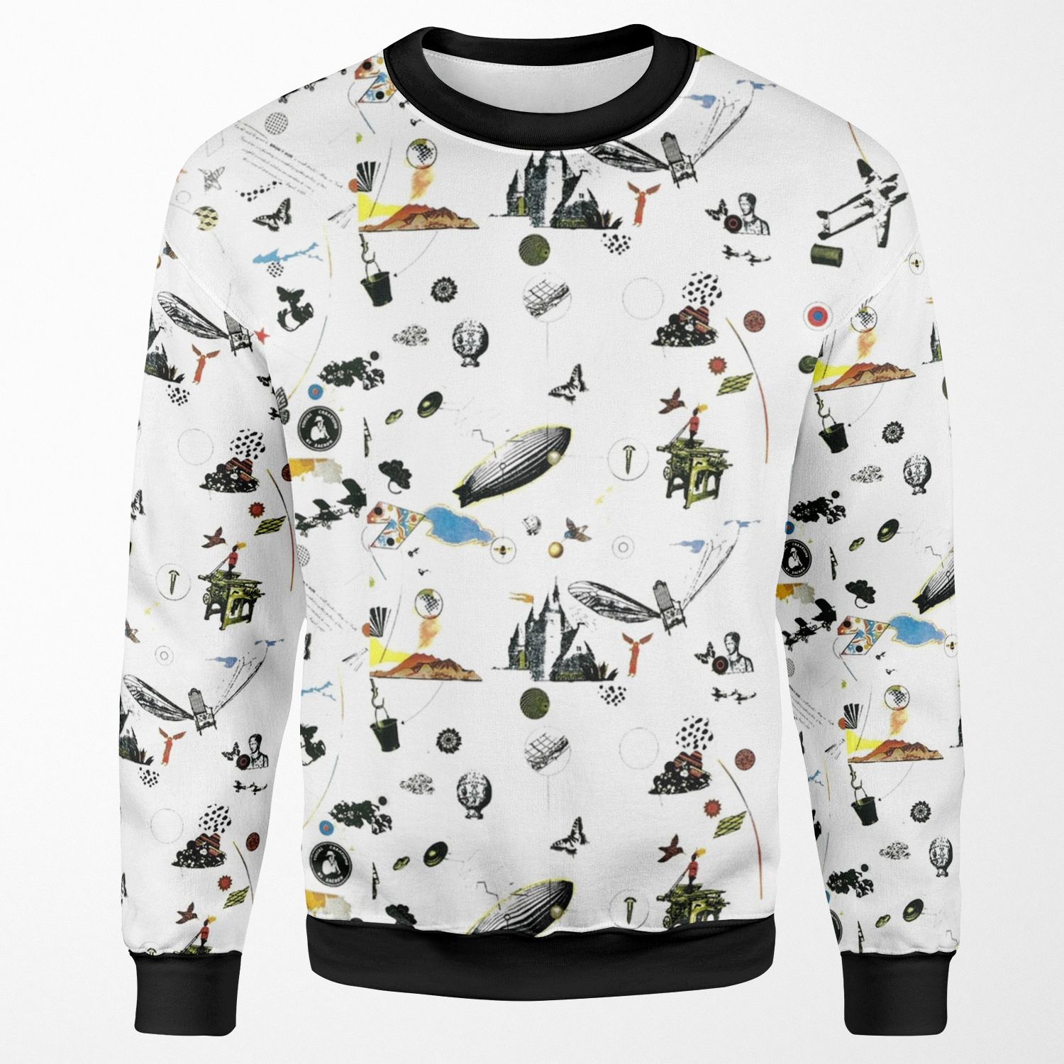 Iii All-over-print Unisex Sweatshirt