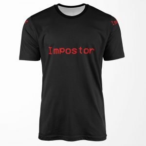 Impostor Among Us Game All-over-print T-shirt