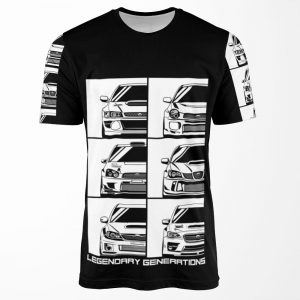 Impreza Generations All-over-print T-shirt