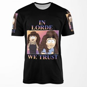 In Lorde We Trust All-over-print T-shirt