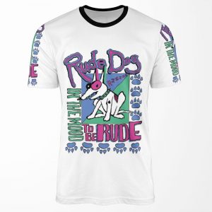 In The Mood To Be Rude All-over-print T-shirt