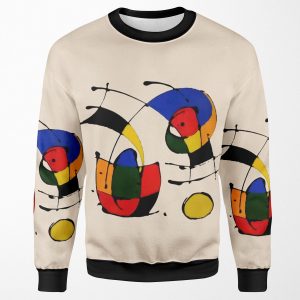 In The Style Of Joan Miro All-over-print Unisex Sweatshirt